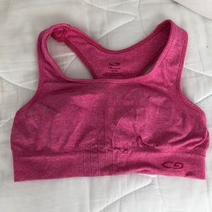 Pink champion sports bra (no pads)